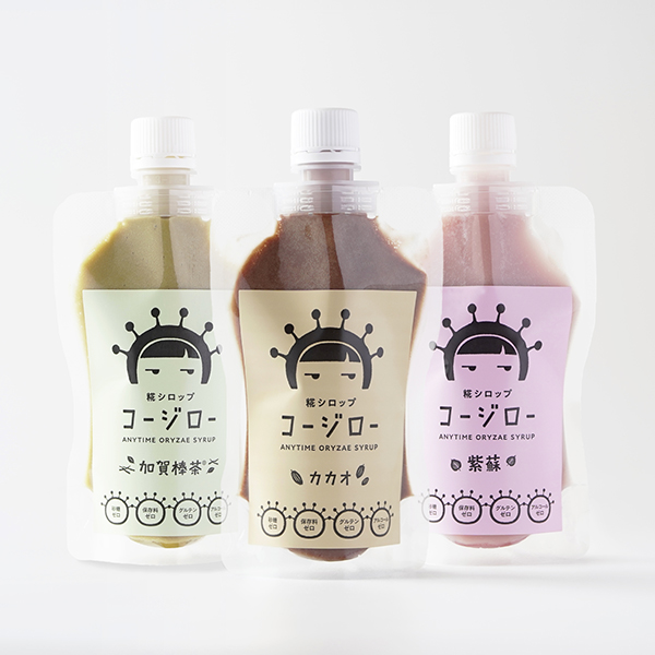 BRANDING／ブランディング ブランディング｜石川県金沢市発のブランド「糀シロップ コージロー」商品開発・ロゴマークデザイン・キャラクターデザイン