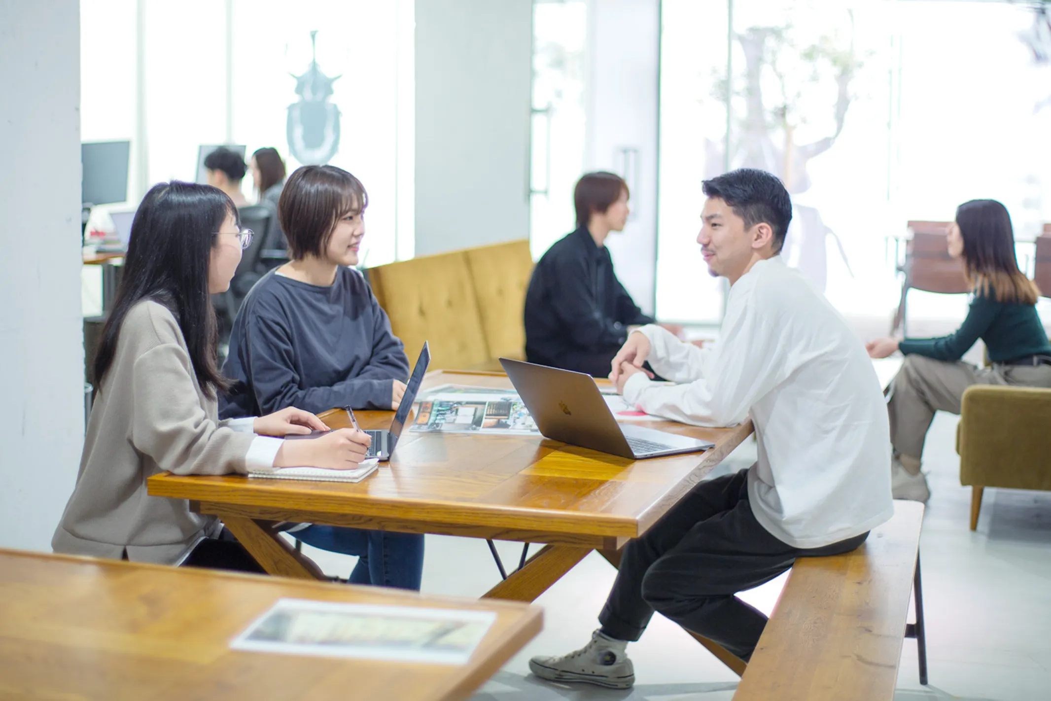 打ち合わせ風景