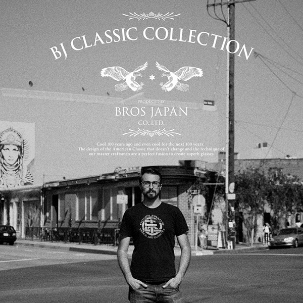 WEB／ホームページ制作 メガネブランド「BJ CLASSIC COLLECTION」さんのホームページをデザインしました